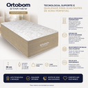 Ver imagem 5 de Colchão Solteiro Ortobom Star New Molas Ensacadas Superpocket Conforto Firme Malha 38cm Altura