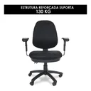 Ver imagem 2 de Cadeira Giratória Presidente Multiregulável