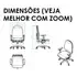 Ver imagem 4 de Cadeira Giratória Presidente Multiregulável