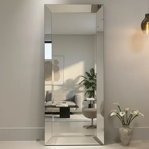 ESPELHO CHANFRADO CHÃO OU PAREDE 80X180 CM
