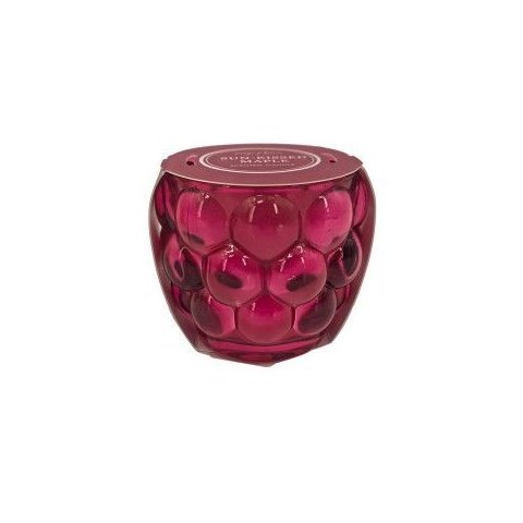 Vela Aromatizada Toque do Entardecer em Vidro Rosa