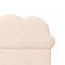 Ver imagem 2 de Cabeceira de Cama Box Estofada 100 Cm Solteiro Decoração Nuvem Boucle
