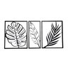 Quadro Natureza Decorativo Folhagem Enfeite Placas Vazado - 4