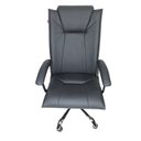 Ver imagem 2 de Cadeira Escritório Presidente Estofada Corino Luxury