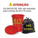 Ver imagem 2 de Sacos de Lixo 100 Litros Preto 300 Unidades Resistentes