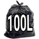 Ver imagem 1 de Sacos de Lixo 100 Litros Preto 300 Unidades Resistentes