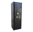 Ver imagem 5 de Cofre de 130x38x36 para 14 Armas (05) Longas e (09) Curtas com Coldres Cr Cac Eb Preto Forrado com C