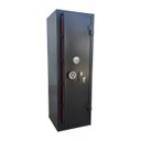 Ver imagem 5 de Cofre de 130x38x36 para 14 Armas (05) Longas e (09) Curtas com Coldres Cr Cac Eb Preto Forrado com C