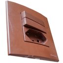 Ver imagem 2 de conjunto para móveis pedras e drywall MarGirius moveis 80x80 1Interruptor duplo Simples + 1 tomada 2