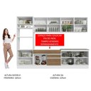 Ver imagem 7 de Armário De Cozinha 310cm Branco/Rustic02 Branco/Rustic