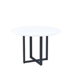 Mesa de Reunião Redonda 100cm Mrr1100p25tub - 2