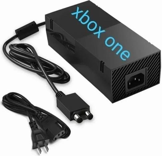 Fonte Xbox One Fat Bivolt Cabo de Energia Compativel 110/220 - 4