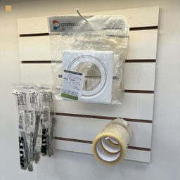 Painel Canaletado em Mdf para Parede Inteligente 0,60x0,60m - 4