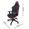 Cadeira Escritório Gamer Corino com Relax - 3