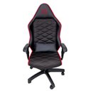 Ver imagem 4 de Cadeira Escritório Gamer Corino com Relax Preto/Vermelho