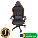 Ver imagem 7 de Cadeira Escritório Gamer Corino com Relax Preto/Laranja