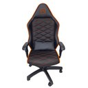 Ver imagem 4 de Cadeira Escritório Gamer Corino com Relax Preto/Laranja