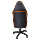 Ver imagem 2 de Cadeira Escritório Gamer Corino com Relax Preto/Laranja