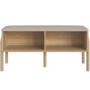 Ver imagem 1 de Sapateira Banco Hall de Entrada Pés Madeira Moss A03 Hanover Roble