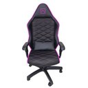 Ver imagem 4 de Cadeira Escritório Gamer Corino com Relax Preto/Rosa