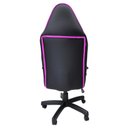 Ver imagem 2 de Cadeira Escritório Gamer Corino com Relax Preto/Rosa