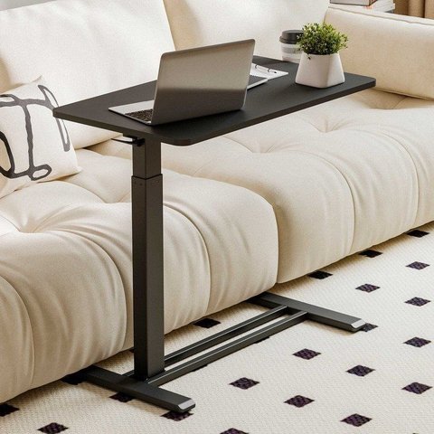 Mesa Lateral de Altura Ajustável 70x66cm Flexispot Grafite
