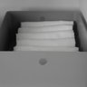 Cesto Flow Organizador Multiuso 34x27x15cm Chumbo - 6