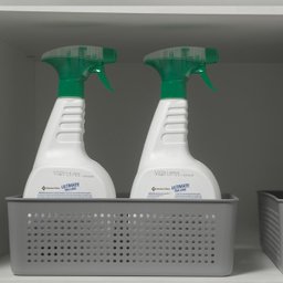 Cesto Flow Organizador Multiuso 34x27x15cm Chumbo - 4