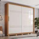 Ver imagem 1 de Guarda-roupa Casal 2 Portas Deslizantes 4 Gavetas Sintra