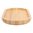 Ver imagem 3 de Kit 2 Bandeja Bambu Oval 24cm Travessa Ecokitchen - Mimo Style