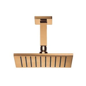 Ducha Lorenzetti Lorenquadra de Teto Rose Gold 5014 R16