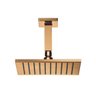Ducha Lorenzetti Lorenquadra de Teto Rose Gold 5014 R16 - 1