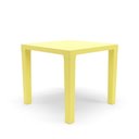 Ver imagem 3 de Mesa Niala Quadrada Amarelo Primavera 80cm em Polipropileno Plaxmetal