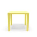Ver imagem 2 de Mesa Niala Quadrada Amarelo Primavera 80cm em Polipropileno Plaxmetal