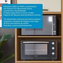 Ver imagem 6 de Cozinha Compacta Modulada 100% MDF 2 Peças 4 Portas Torre Quente e Tampo 194cm Vicenza Espresso Móveis Bege/Amêndoa/Off White