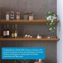 Ver imagem 7 de Cozinha Compacta Modulada 100% MDF 2 Peças 4 Portas Torre Quente e Tampo 194cm Vicenza Espresso Móveis Bege/Amêndoa/Off White