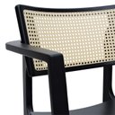 Ver imagem 6 de Banqueta Alta Bistrô Apollo com Braços Madeira Maciça Encosto Telinha Assento Anatômico Madeira