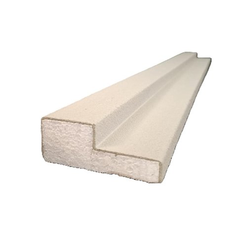 Moldura Externa Isopor (eps) com Revestimento Cimentício 10x4 Cm (kit 10 Unidades)