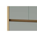 Ver imagem 3 de Armário de Cozinha Modulado Paneleiro Rainha C/ 2 Portas e 2 Gavetas 70cm Nature/verde - Nesher