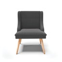 Ver imagem 6 de Cadeira Sala de Jantar Pé Palito Natural Kit 2 Liz Boucle Grafite D03 - D'rossi