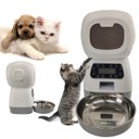 Ver imagem 1 de Comedouro Programavel Automatico Raçao Pet Cachorro Gato Cao Comida Alimentadouro Programa Hora Porç