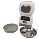 Ver mais imagens de Comedouro Programavel Automatico Raçao Pet Cachorro Gato Cao Comida Alimentadouro Programa Hora Porç