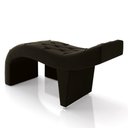 Ver imagem 7 de Maca de Estética para Massagem Cílios Fixa Lash Estofada com Escada Veludo Marrom G83 - Gran Belo Ma