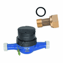 Ver imagem 3 de Hidrômetro Multijato 5m³/h - Polegada 3/4 x190mm + conjunto de conexão Renova Medição