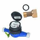 Ver imagem 5 de Hidrômetro Multijato 5m³/h - Polegada 3/4 x190mm + conjunto de conexão Renova Medição