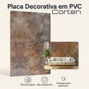 Ver imagem 4 de Revestimento Flexível Lavável Efeito Corten Autocolante - 90x60cm