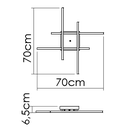 Ver imagem 2 de Plafon de Led Tagg 31w