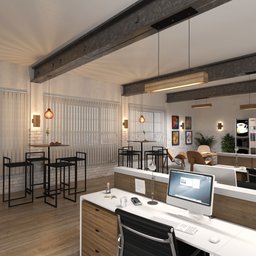 Luminaria Pendente Retangular Linear Sala Quarto 70cm - 6 Luminaria Pendente Retangular Linear Sala Quarto 70cm - 6