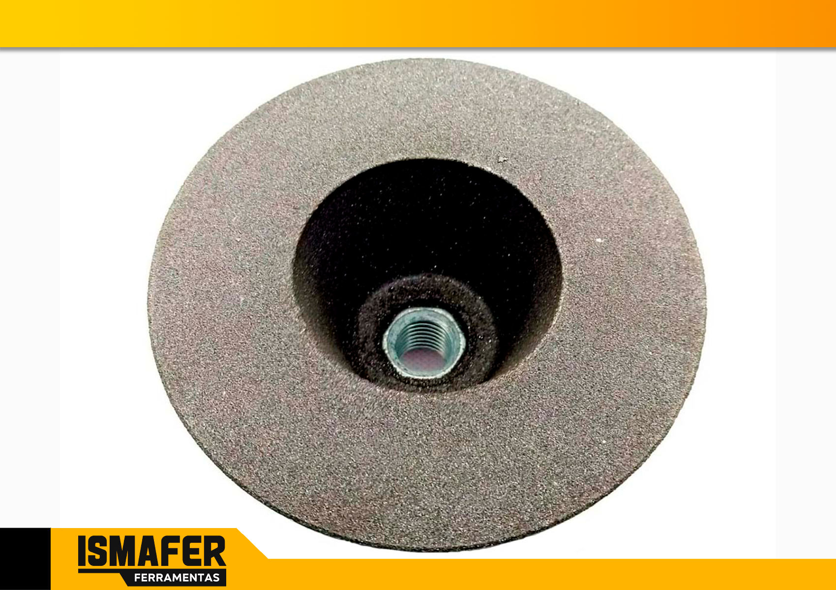 Rebolo Copo Cônico 4 Polegadas G 36 Marmoraria Porcelanato - 4