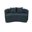 Ver imagem 3 de Sofá Decorativo Montreal 180cm Orgânico Bouclé Cinza